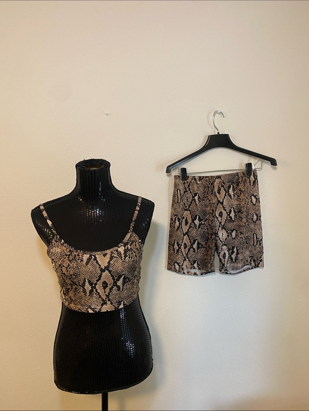 Brown Two-Piece Set